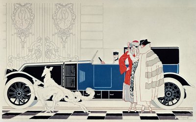 El Nuevo Renault de 6 Cilindros, c.1920 de Rene Vincent